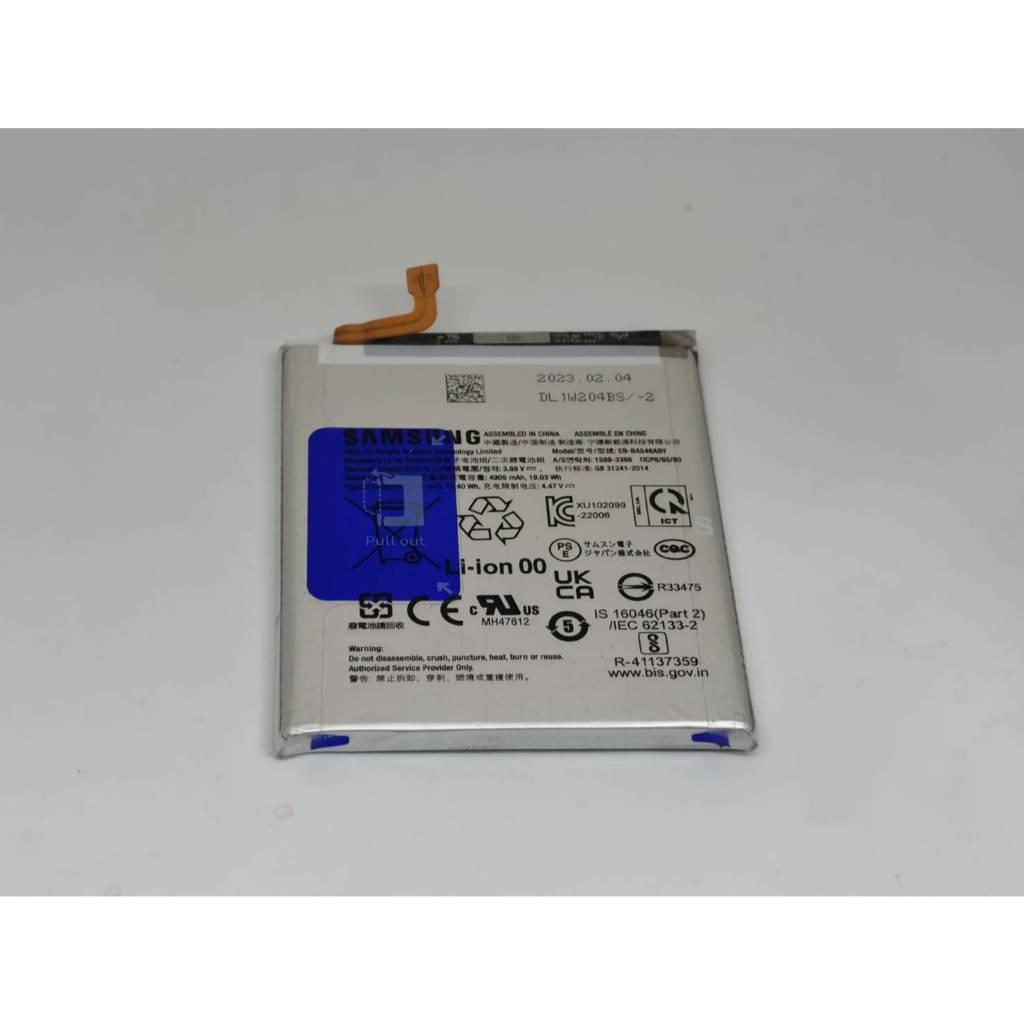 แบตเตอรี่ Battery สำหรับ Samsung Galaxy A54 5G / A34 5G / A346 / A546 EB-BA546ABY/ แท้ มือสอง มือ2