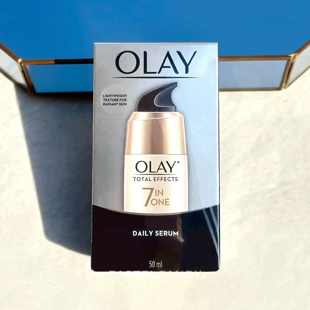 ฉลากไทย🔥แท้💯% โอเลย์ โททัล เอฟเฟ็คส์ เซรั่ม 50ml ไนอะซินาไมด์ ลดริ้วรอย Olay Total Effects 7in1 Anti-Ageing Serum