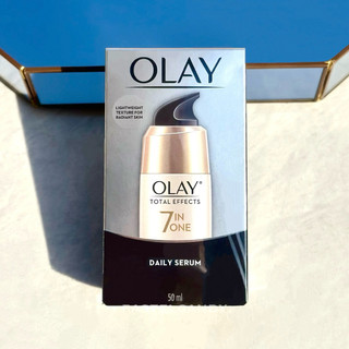 ฉลากไทย🔥แท้💯% โอเลย์ โททัล เอฟเฟ็คส์ เซรั่ม 50ml ไนอะซินาไมด์ ลดริ้วรอย Olay Total Effects 7in1 Anti-Ageing Serum