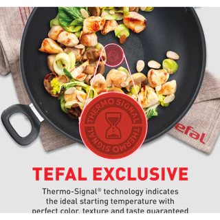 Tefal Cook Easy กระทะก้นลึก รุ่น B5038996 ขนาด 32 ซม. สีดำ