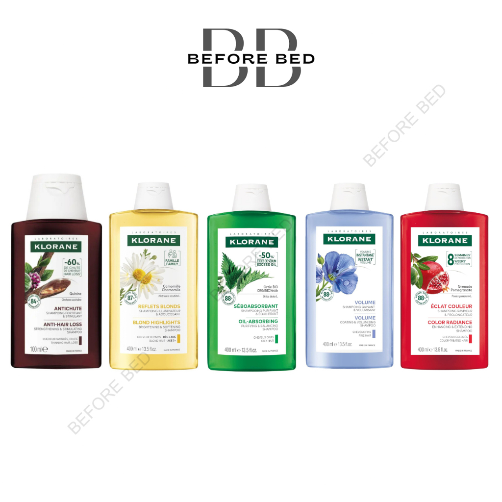 Klorane Shampoo ขนาด 200ml แชมพูบำรุงเส้นผมจากฝรั่งเศส