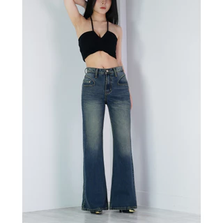 VALAW - Bootcut Jeans กางเกงยีนส์ทรงขาม้าเอวกลาง