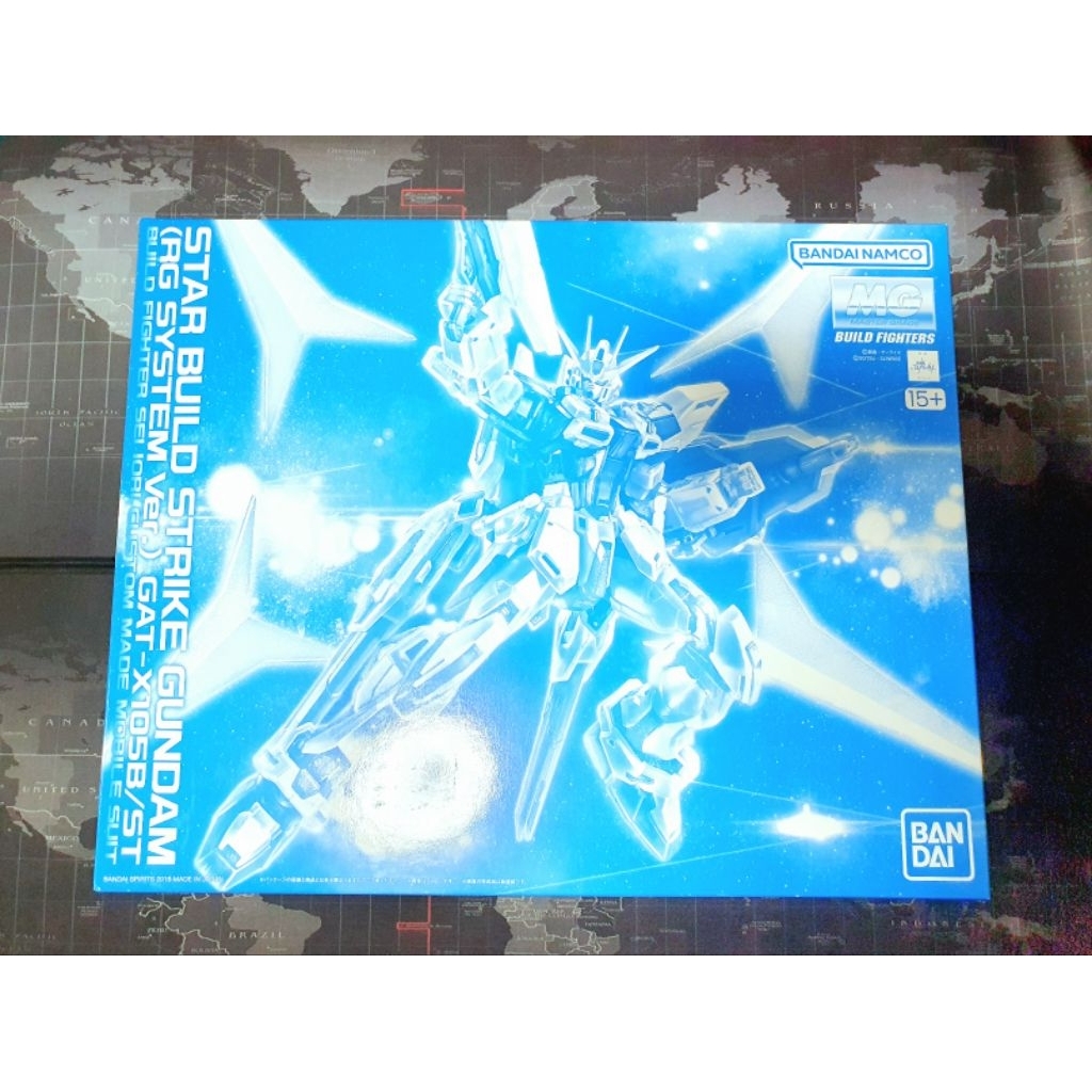 [ของแท้] Star Build Strike Gundam (RG System ver.) - GAT-X105B/ST - MG 1/100, Premium BANDAI (Gundam