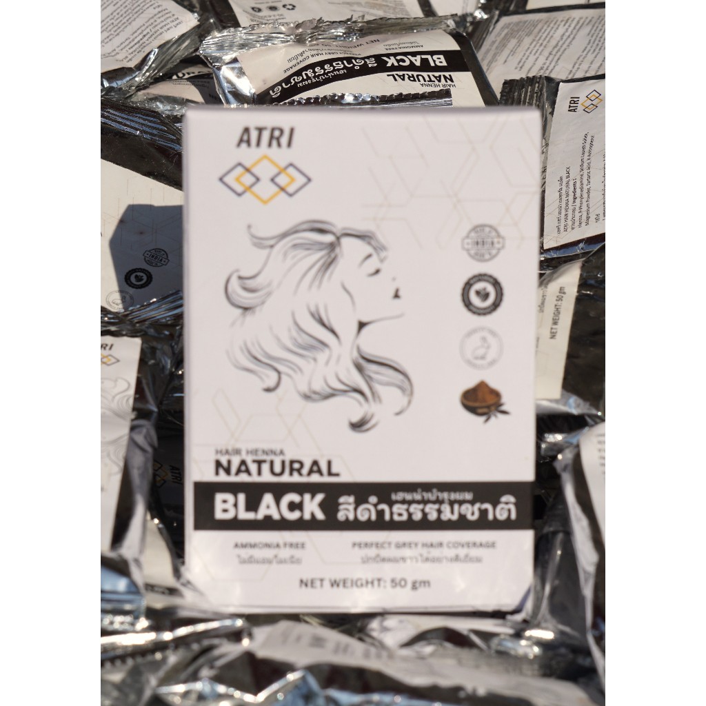 🖤 Black Henna Premium Hair Colour ATRI