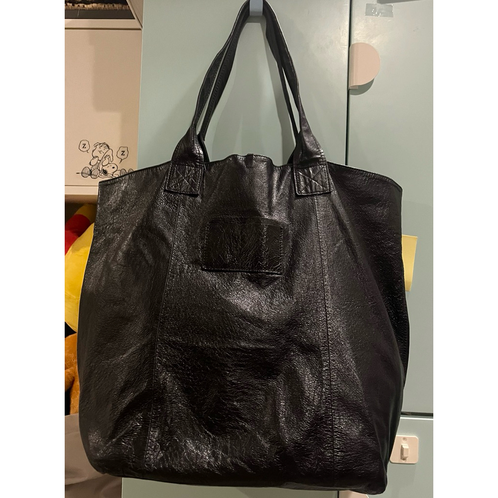 Ekatrina กระเป๋าช็อปปิ้งหนังแท้ มือสอง