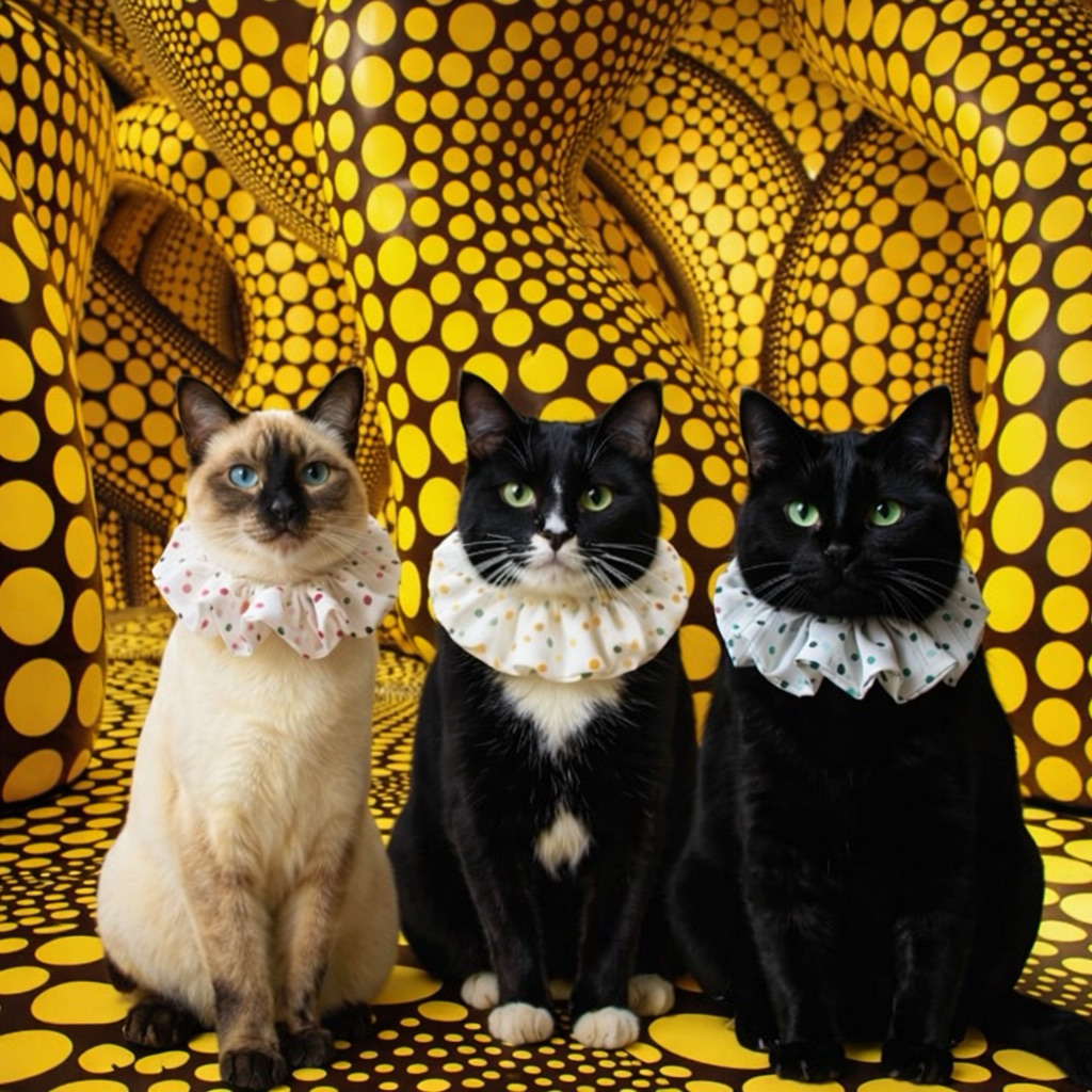 Fashion Cat collar ปลอกคอแมวผ้าชีฟอง ปลอกคอแมวแฟชั่น