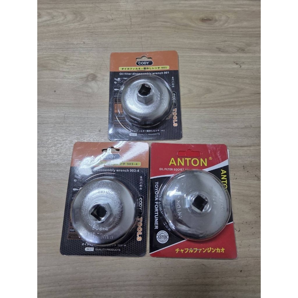 ฝาถอดกรอง น้ำมันเครื่อง ANTON / Cody , ฝาถอดกรองเครื่อง แบบถ้วย Toyota Revo , Vigo  , Isuzu D-Max แท้น.ต.