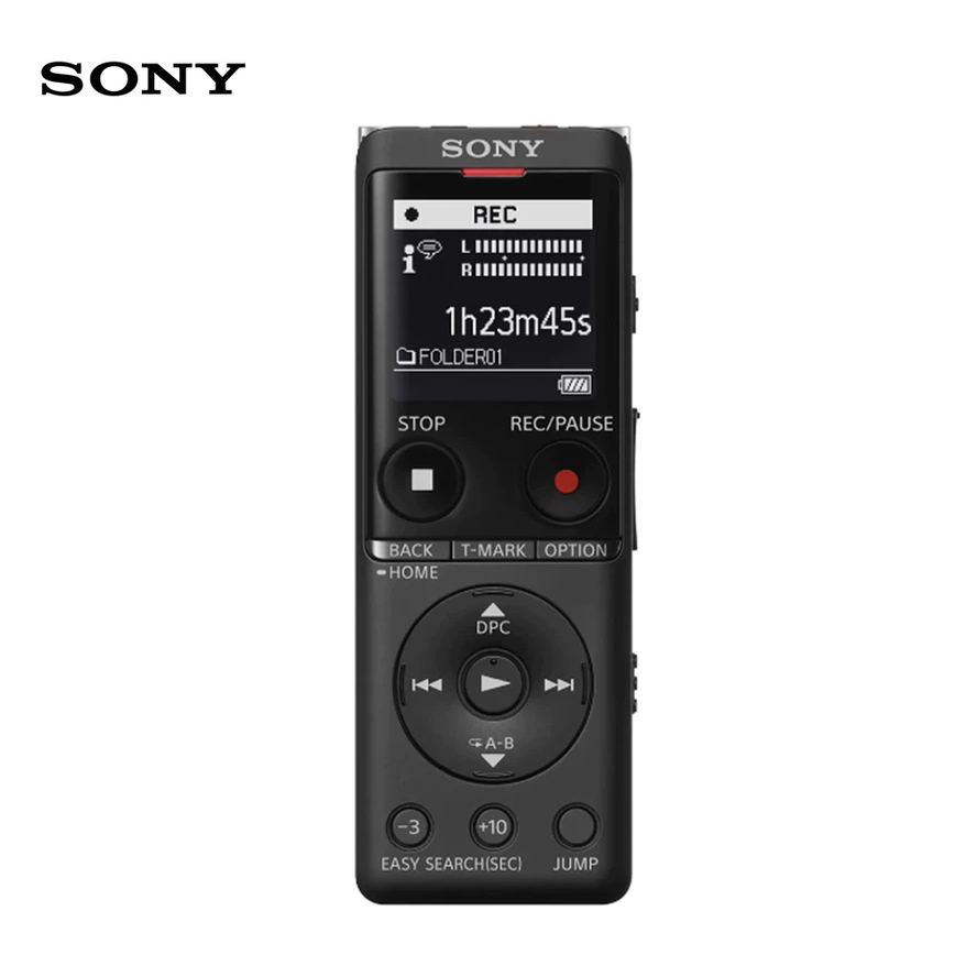 Sony เครื่องบันทึกเสียง รุ่น ICD-UX570F Digital Voice Recorder UX Series UX570 (4GB) และมีตัวเลือก ร