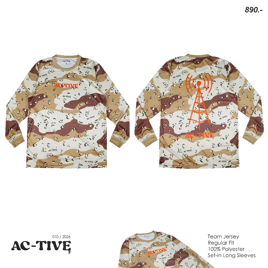 AC-TIVE Long Sleeve Jersey / 890 B.