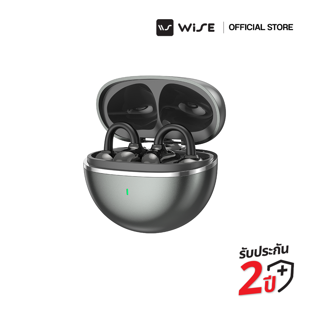 WISE EAR CLIP headphones หูฟังไร้สาย Bluetooth 5.4 รุ่น HS-360 รับประกันคุณภาพ 2 ปีเต็ม (WIH-000012)