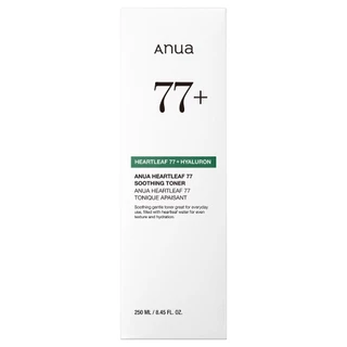 ANUA - Heartleaf 77 Soothing Toner (250ml.) อานัว ฮาร์ทลีฟ 77 ซูทติ้ง โทนเนอร์ 250มล