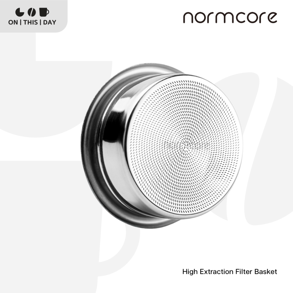 NORMCORE High Extraction Filter Basket ตะกร้ากรองผงกาแฟ ขนาด 18 / 20 / 22 g