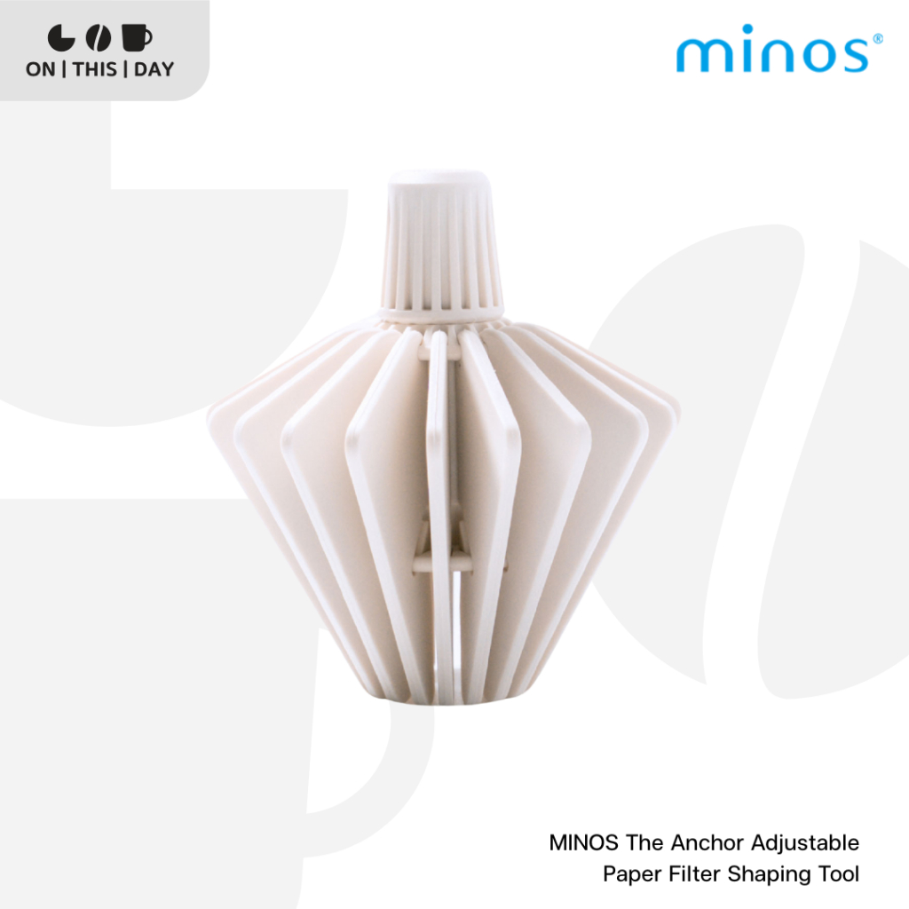 MINOS The Anchor Adjustable Paper Filter Shaping Tool อุปกรณ์จัดทรงกระดาษกรองกาแฟ