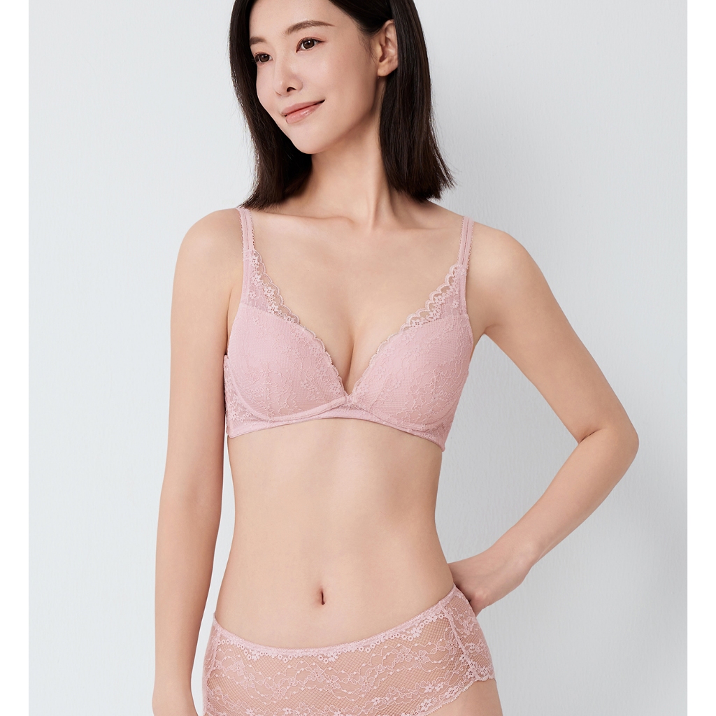 Triumph เสื้อชั้นในดันทรงแบบไม่มีโครง รุ่น Tri-Air Lite Breeze HU DV รหัส 10227781 สีชมพู 0100 — صورة 2