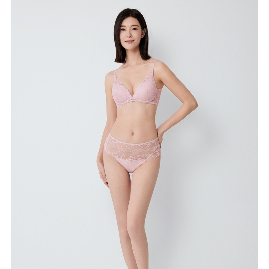 Triumph เสื้อชั้นในดันทรงแบบไม่มีโครง รุ่น Tri-Air Lite Breeze HU DV รหัส 10227781 สีชมพู 0100 — صورة 6