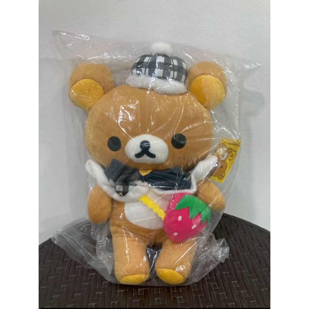 ตุ๊กตาRilakkumaริลัคคุมะเสื้อขนมิ้งขนาด40cm💯
