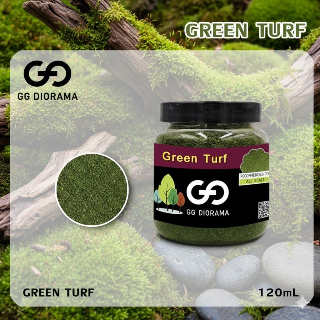 Green Turf  ผงโรยตะไคร่ ขนาด 120 ml.