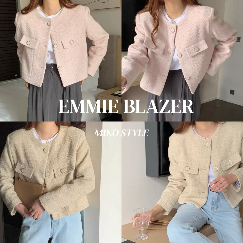 พร้อมส่งจากไทย MIKO STYLE - EMMIE BLAZER