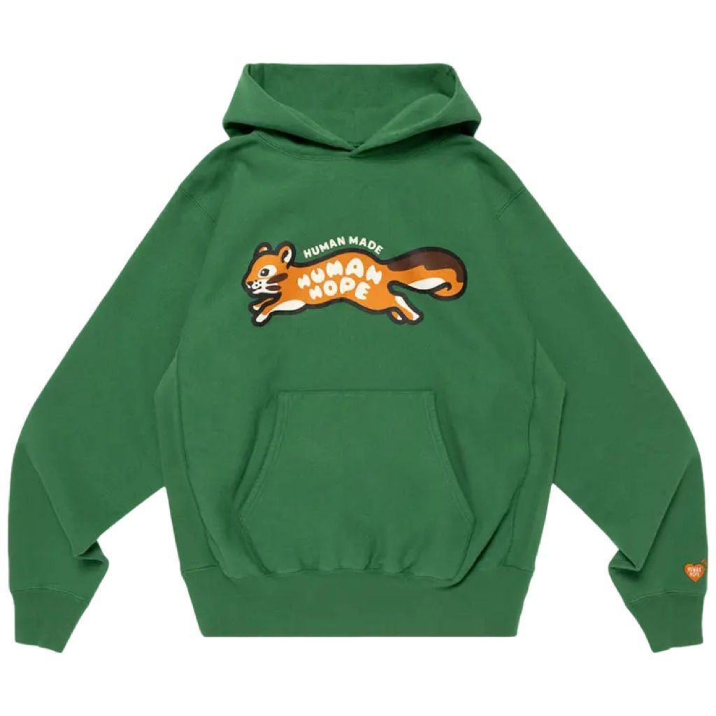 Human Made x j-hope Human Hope Heavyweight Hoodie เสื้อกันหนาว เสื้อฮู้ด เสื้อสเวตเตอร์ เสื้อ J-hope