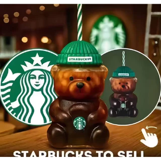Green Cap Bearista Glass (ขนาด 20 oz.) ของแท้ 100%🎉🥰i