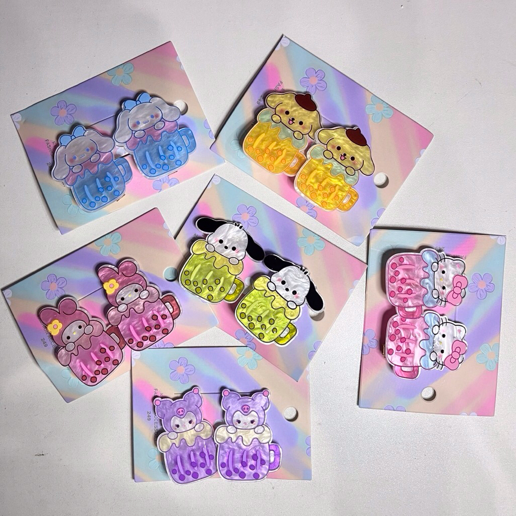 🌻กิ๊บติดผม Sanrio✨ พร้อมส่ง✅