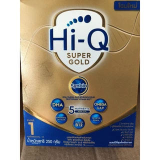 Hi-Q Supergold1 ขนาด570กรัม,250กรัมโฉมใหม่ 1กล่อง
