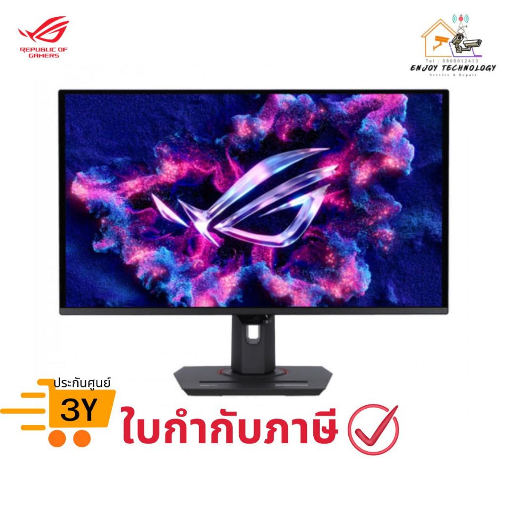 จอมอนิเตอร์ Monitor Asus ROG Strix OLED รุ่น XG27UCDMG ขนาด 27 นิ้ว OLED 4K 240Hz ประกันศูนย์