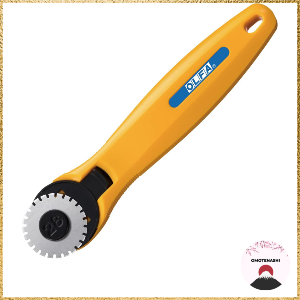 OLFA Rotary Cutter with Perforated Circular Blade