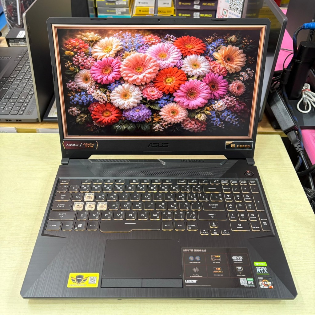ASUS  TUF  GAMING  A15  FA506IC - HN011T  สภาพเครื่อง  80%