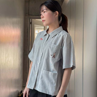 katji / พร้อมส่ง Triple Pocket Shirt size S M L