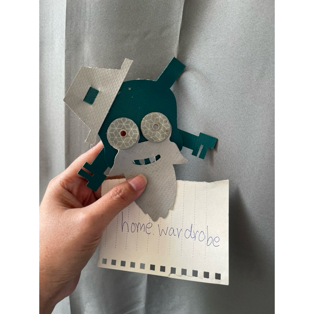 พวงกุญแจ F-Cut หัวกะโหลก Freitag