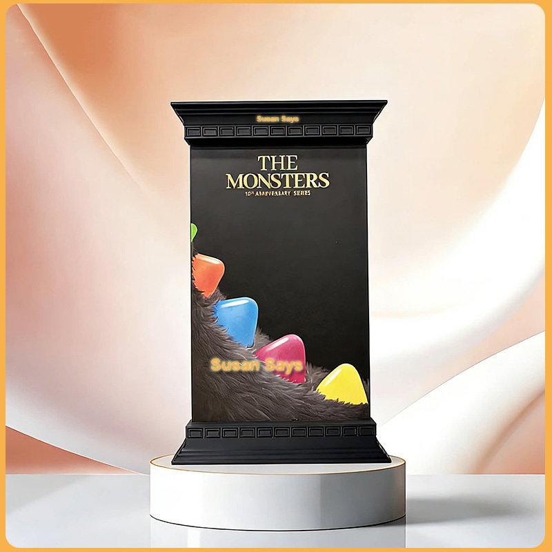 ฐานตั้งโชว์ตุ๊กตา Zimomo The Monsters กล่องครอบโมเดล
