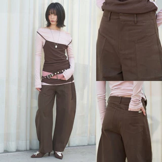 AMUSE BKK - Balloon Pants กางเกงทรงบอลลูนเอวขาโค้ง ทรงสวย *กรุณาอ่านไซส์ให้ละเอียดก่อนสั่ง*