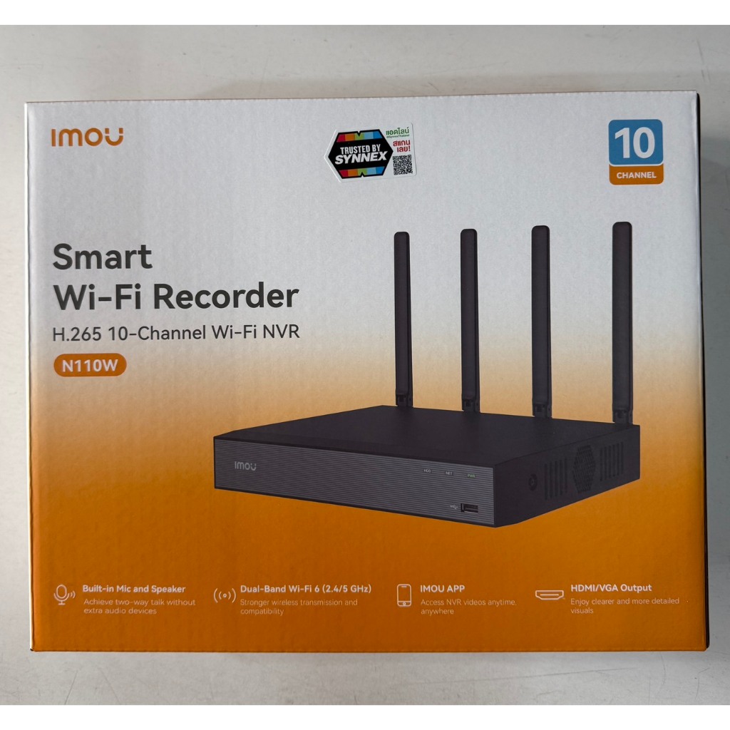 NVR WIFI imou 10 CH NVR-N110W-8A0E