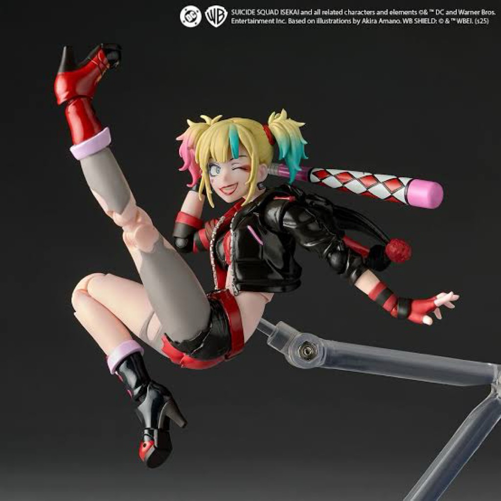 Revoltech Amazing Yamaguchi Harley Quinn Suicide Squad ISEKAI Ver. มือสอง งานแท้💯