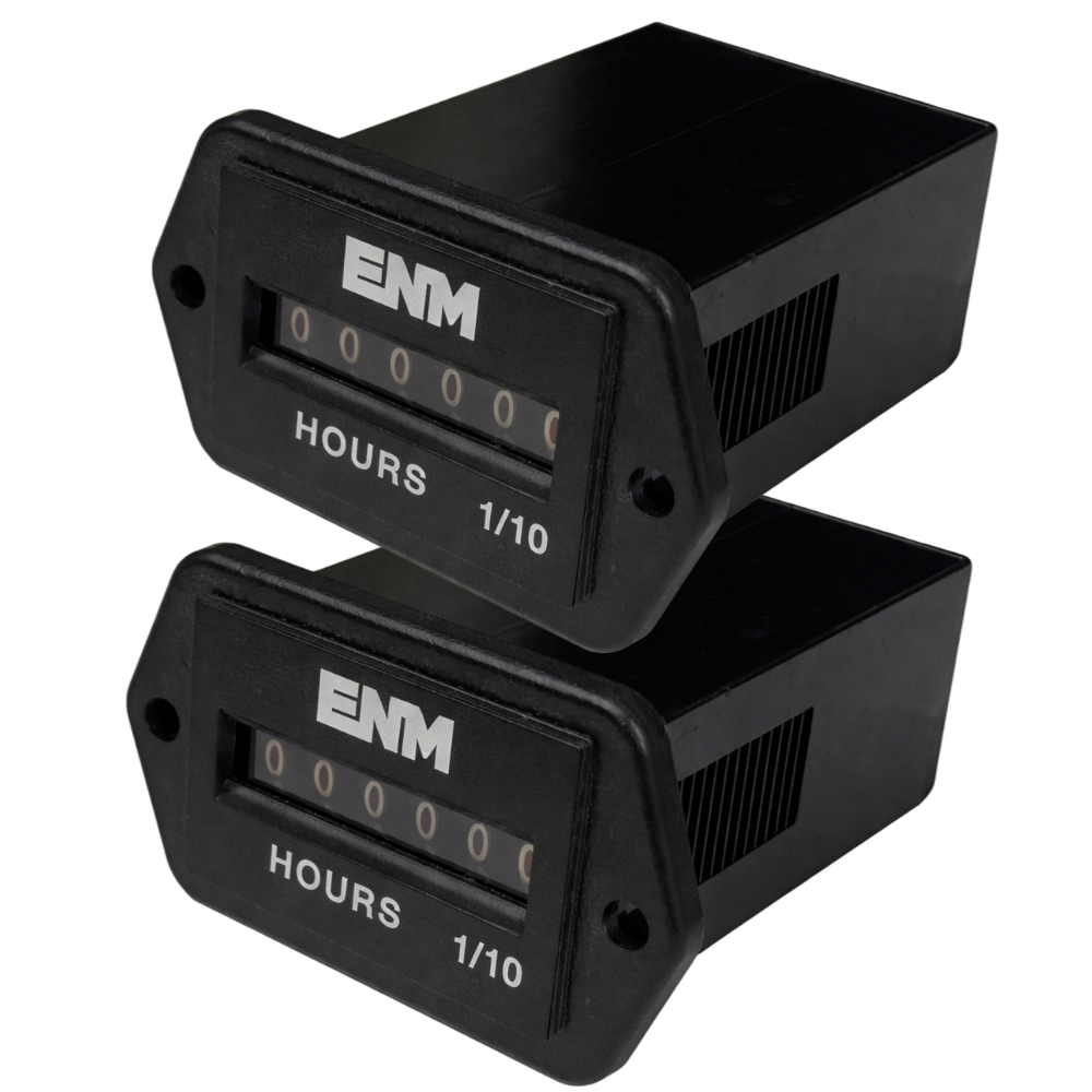 เครื่องนับชั่วโมง ENM 12/24VDC รุ่น T61E96 (Hour Meter) #เครื่องนับชั่วโมง #อุปกรณ์อุตสาหกรรม ราคา ถูกที่สุด ดีลบีเคเค แกลเลอรีภาพที่ 3