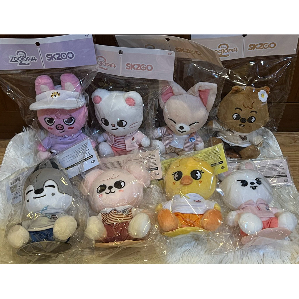 (เคลียร์สต็อค) Skzoo x Zootopia 2 pop-up ของแท้ มือ 1 ทุกชื้น