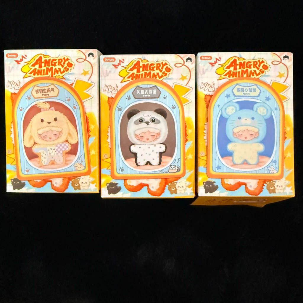 JOTOYS YUMO Angry animal mini series พวงกุญแจ
