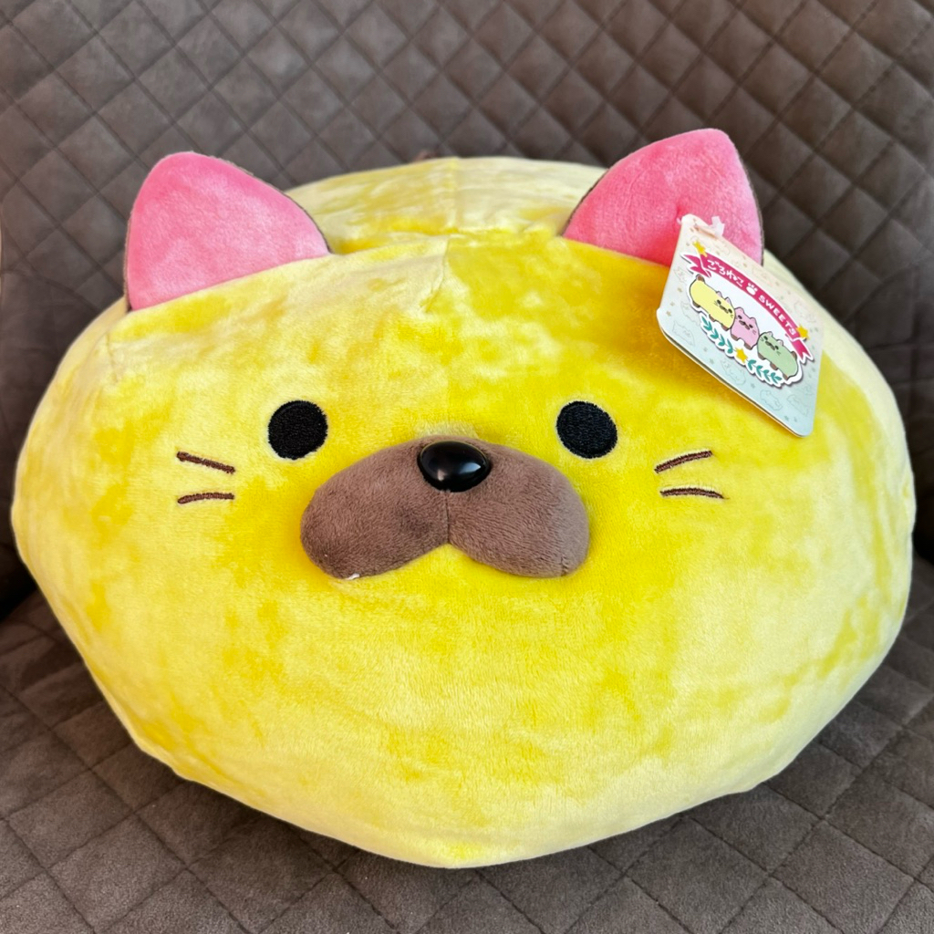 🇯🇵Goroneko Summit🐈 ตุ๊กตาหมอนน้อง Choco Banana🍫🍌เนื้อ Marshmallow☁️นุ่มหนุบหนับ💛