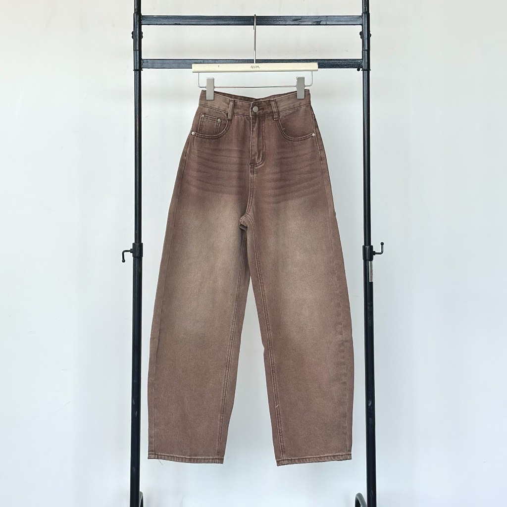 กางเกงยีนสีน้ำตาลatipaมือ2