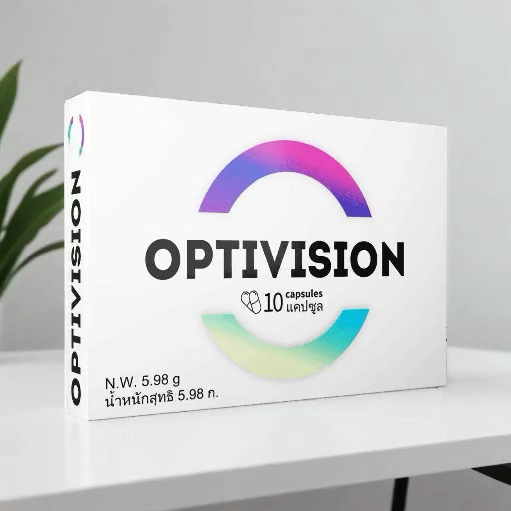 (🥣แท้100% รับตรงบริษัท + แถมส่งฟรี Optivision ผลิตภัณฑ์เสริมอาหารสำหรับการดูแลสายตา วิตามินบำรุงสายตา 1 กล่อง 10 แคปซูล thumbnail 3
