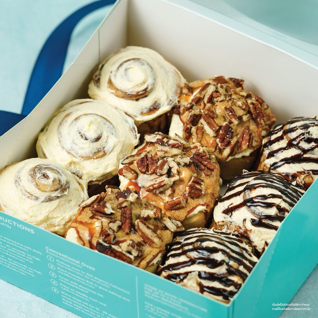 [ส่งด่วน] Cinnabon (ชินนาบอน)Thai Chicky Bon Set บันไก่หยอง Classic/Caramel Pecanbon/Pinkbon Set/Chocobon/Bonbites