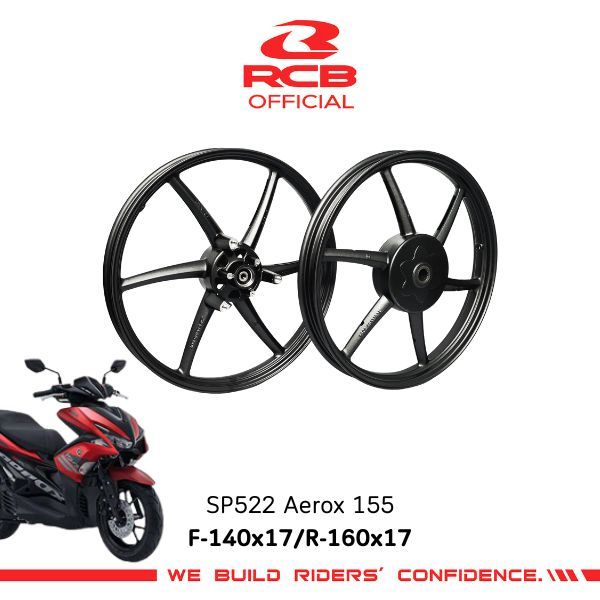 ล้อแม็ก RCB รุ่น SP522 สำหรับ AEROX155 ขอบ17