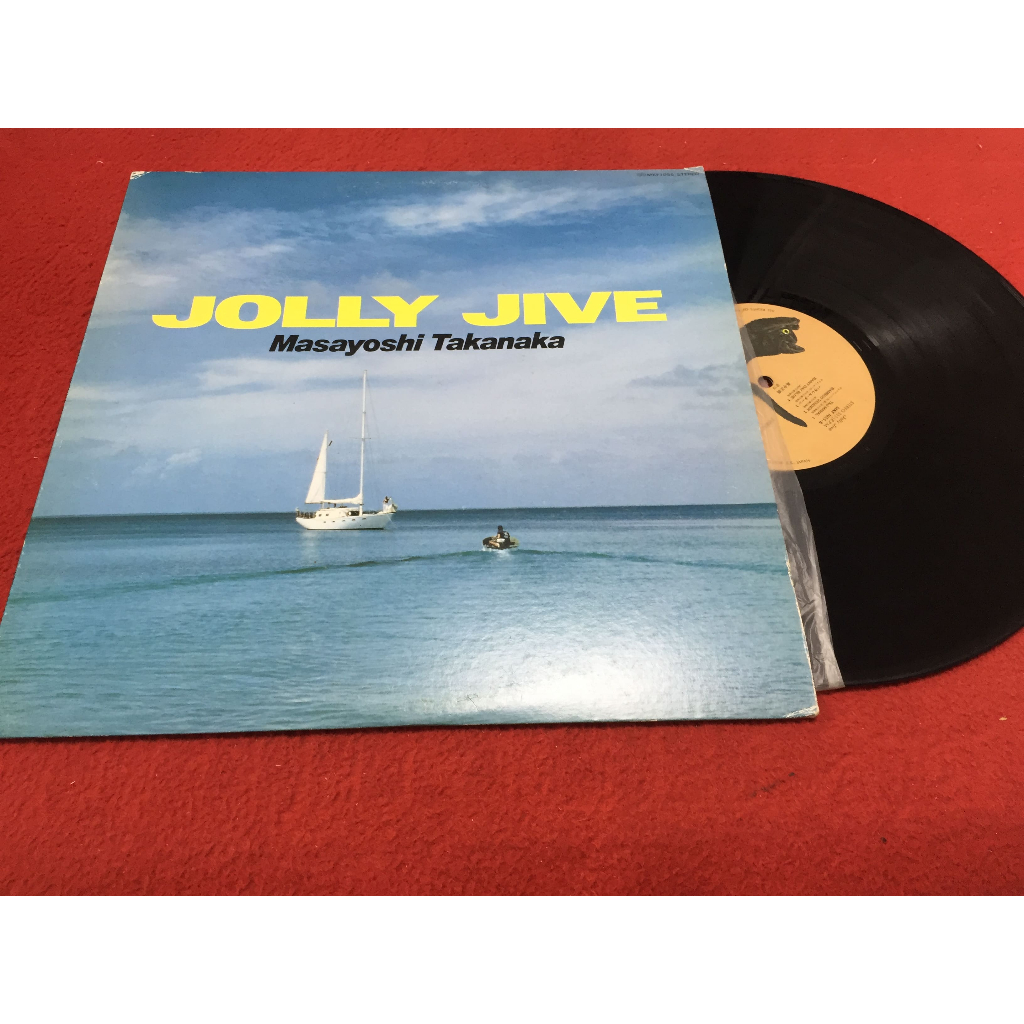 Jolly Jive - Masayoshi Takanaka  ขนาด 12 นิ้ว LP ร้าน PinHaiMusic B97