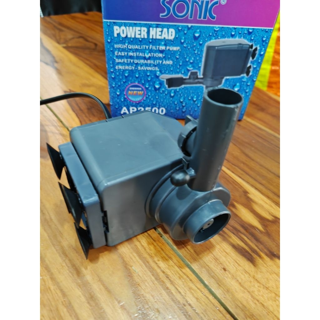 Sonic AP 2500 ปั๊มน้ำ ปั๊มตู้ปลา ปั๊มน้ำพุ ปั๊มน้ำล้น ap2500 โซนิค - รูปที่ 3