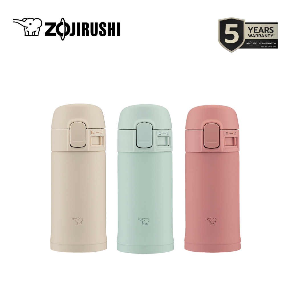 ZOJIRUSHI Mugs กระติกน้ำสุญญากาศ เก็บความร้อน/เย็น 0.20 ลิตร รุ่น SM-PD20