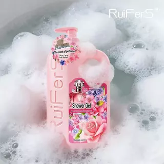 โปรโมชั่นสินค้าใหม่ เจลอาบน้ำ RuiFeIshi กลิ่นหอมเข้มข้น ปริมาณ 1 ลิต รสชาติ