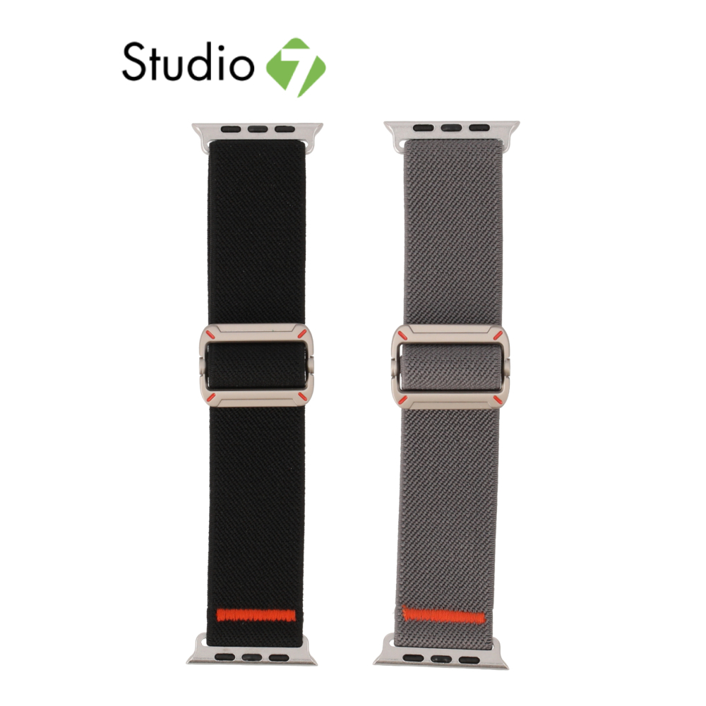 FOX สาย Apple Watch Strap (42/44/45/46/49mm) Active Woven Sport by Studio7