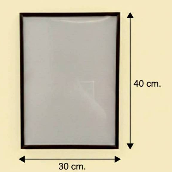 กรอบรูปสีดำ ขนาด40x30ซม. กรอบรูปขนาด40x30ซม. สีดำ กรอบรูปน้ำหนักเบาเหมือนก้อนเมฆ