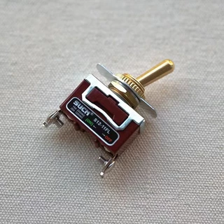 สวิตช์โยก 2ทาง ทองและเงิน E-TEN1021 6mm 12mm สวิตช์เปิดปิด ON-OFF 15A 250V สวิตช์ switch